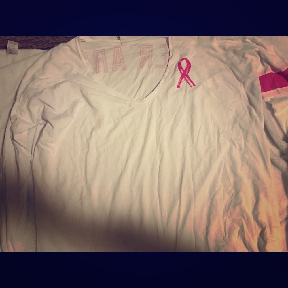 Long sleeve UA breast cancer top